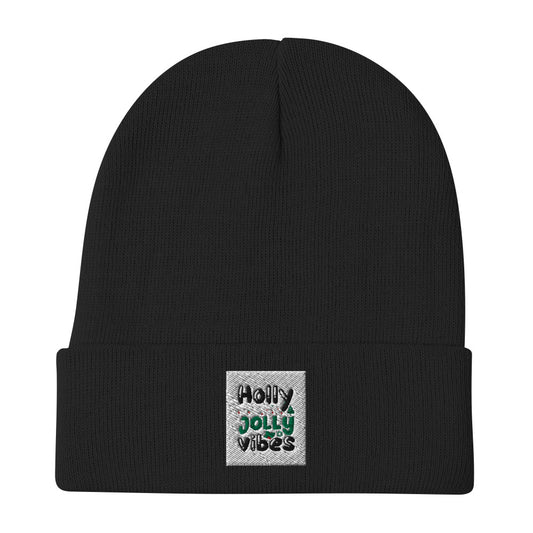 Embroidered Beanie